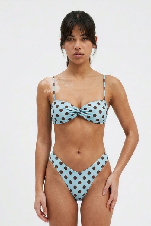 ADELINE BLUE - BIKINI SET (3PC)