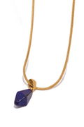 Sienna Gemstone Pendant Necklace