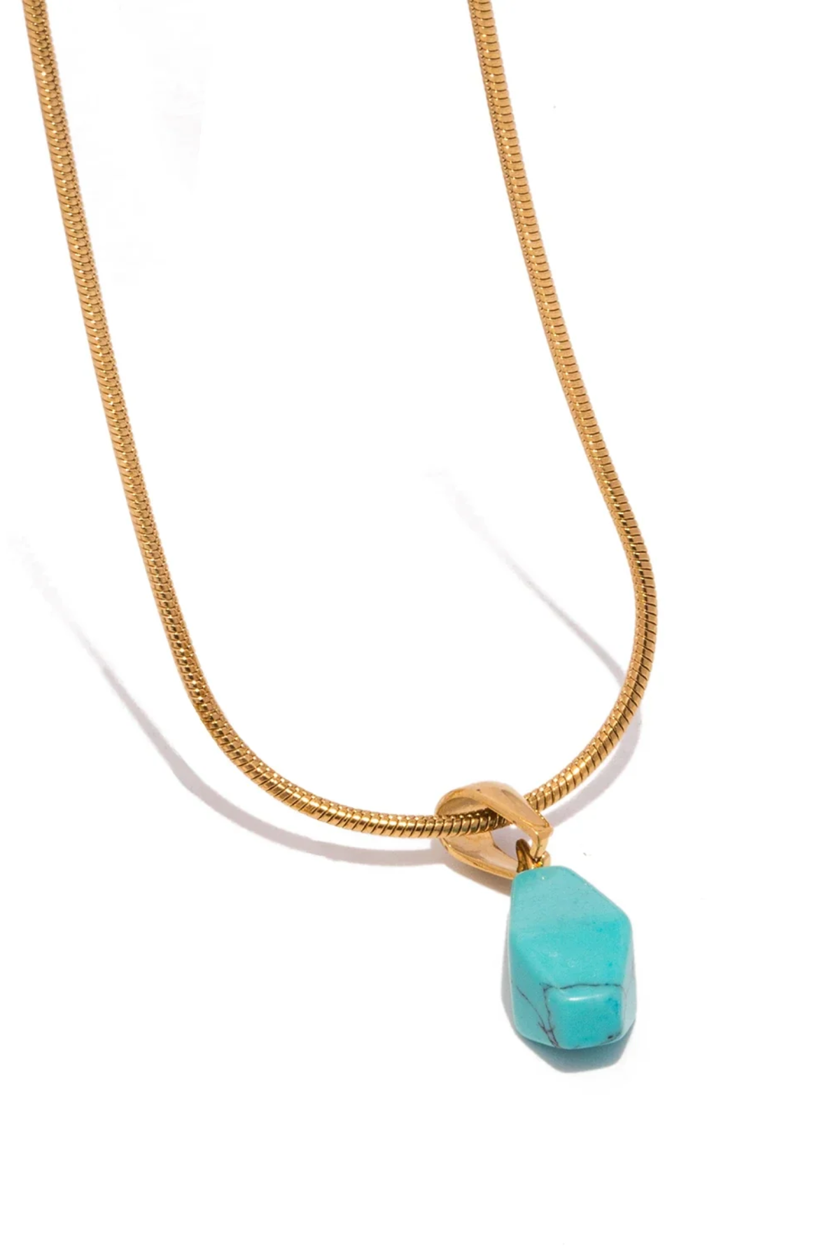 Sienna Gemstone Pendant Necklace