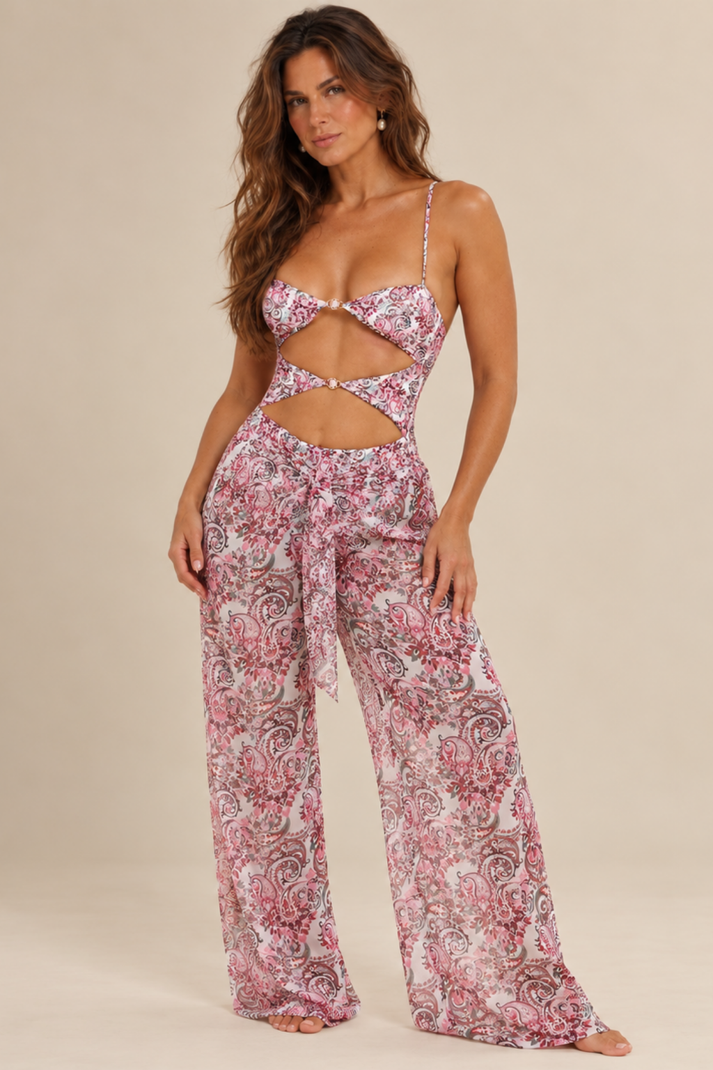 SOLANA PINK - SWIMSUIT