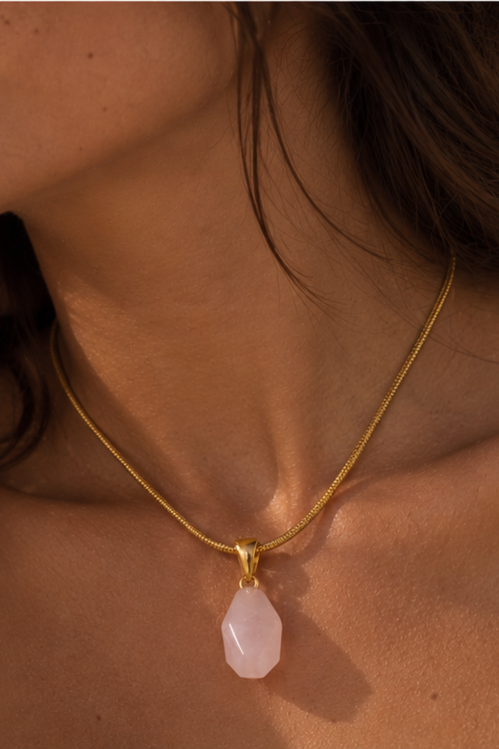 Sienna Gemstone Pendant Necklace