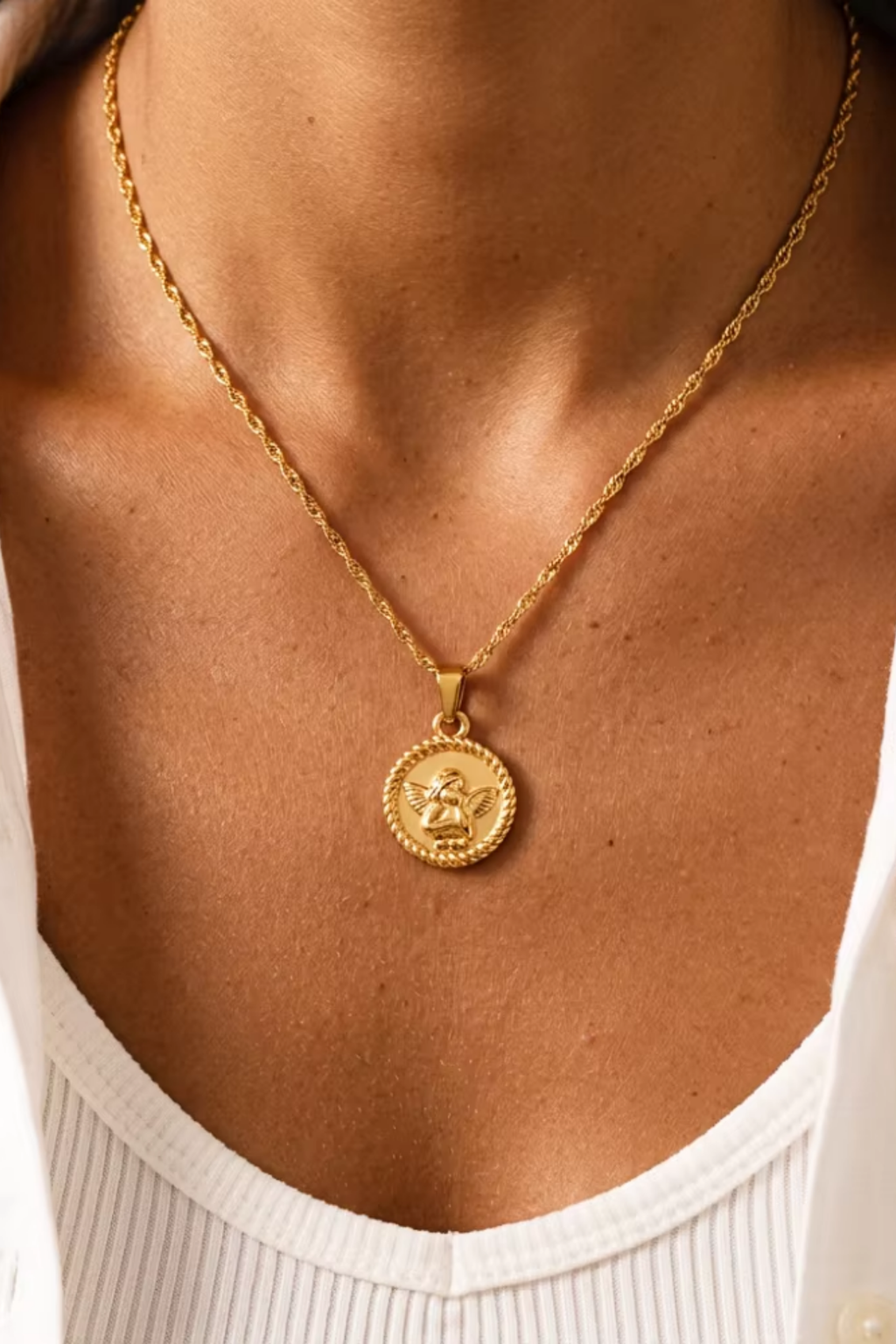 Celeste Angel Necklace