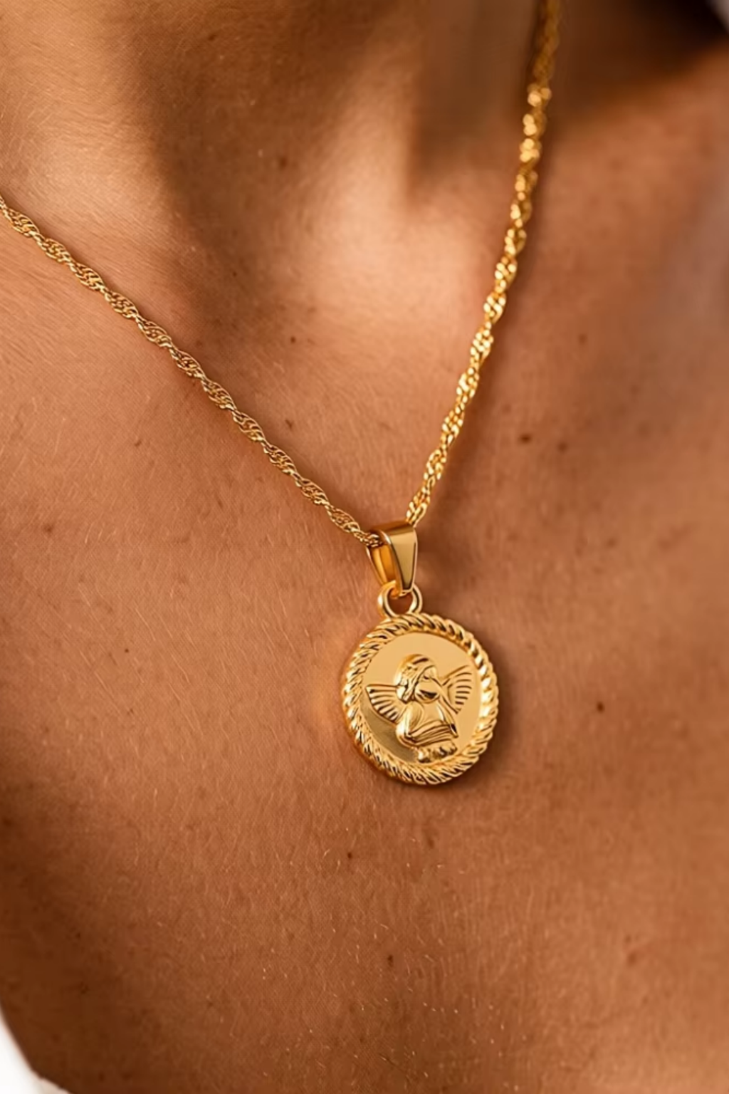 Celeste Angel Necklace