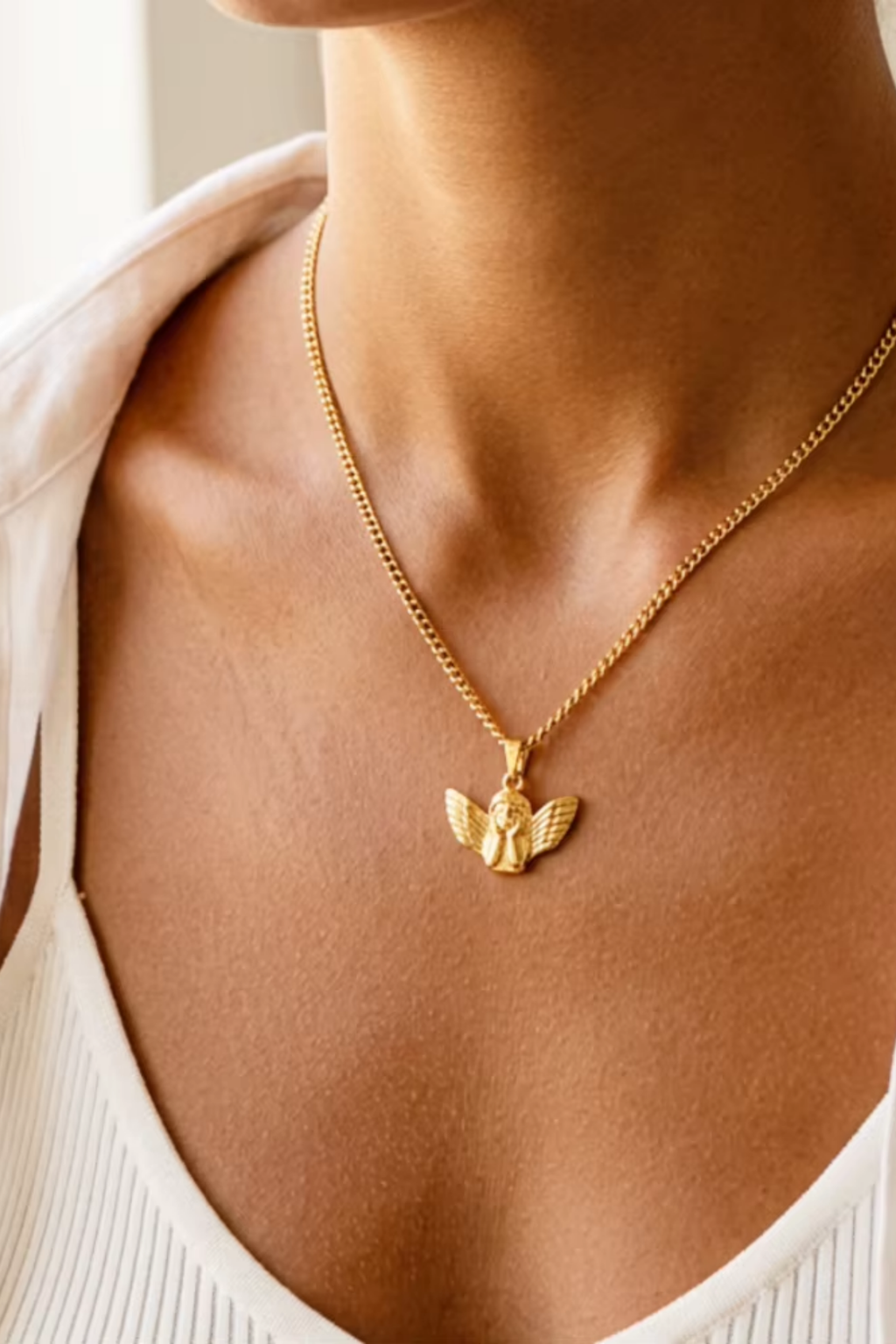 Celeste Angel Necklace