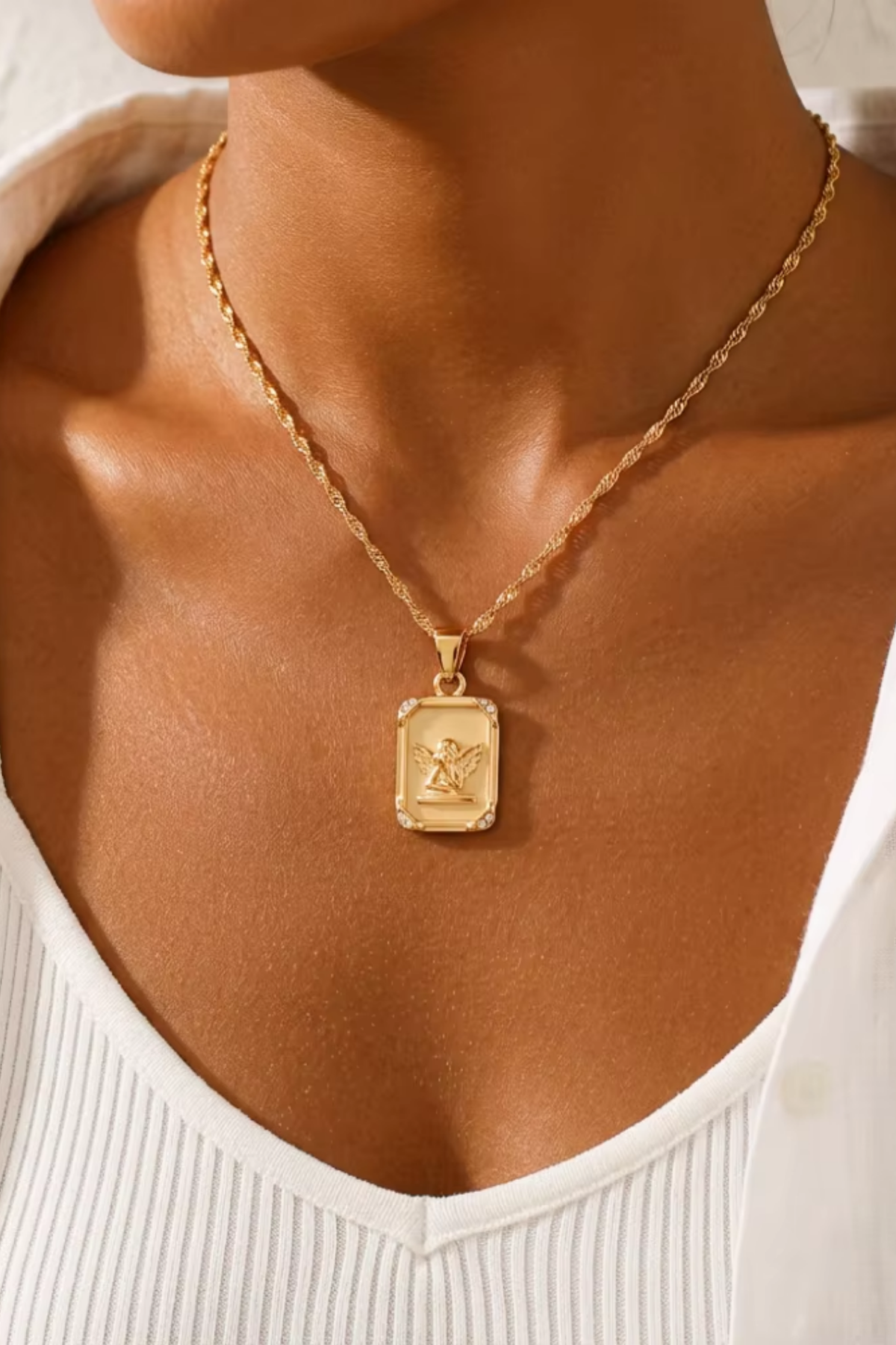 Celeste Angel Necklace