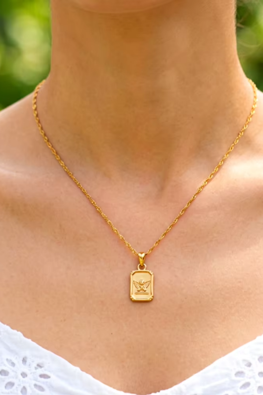 Celeste Angel Necklace