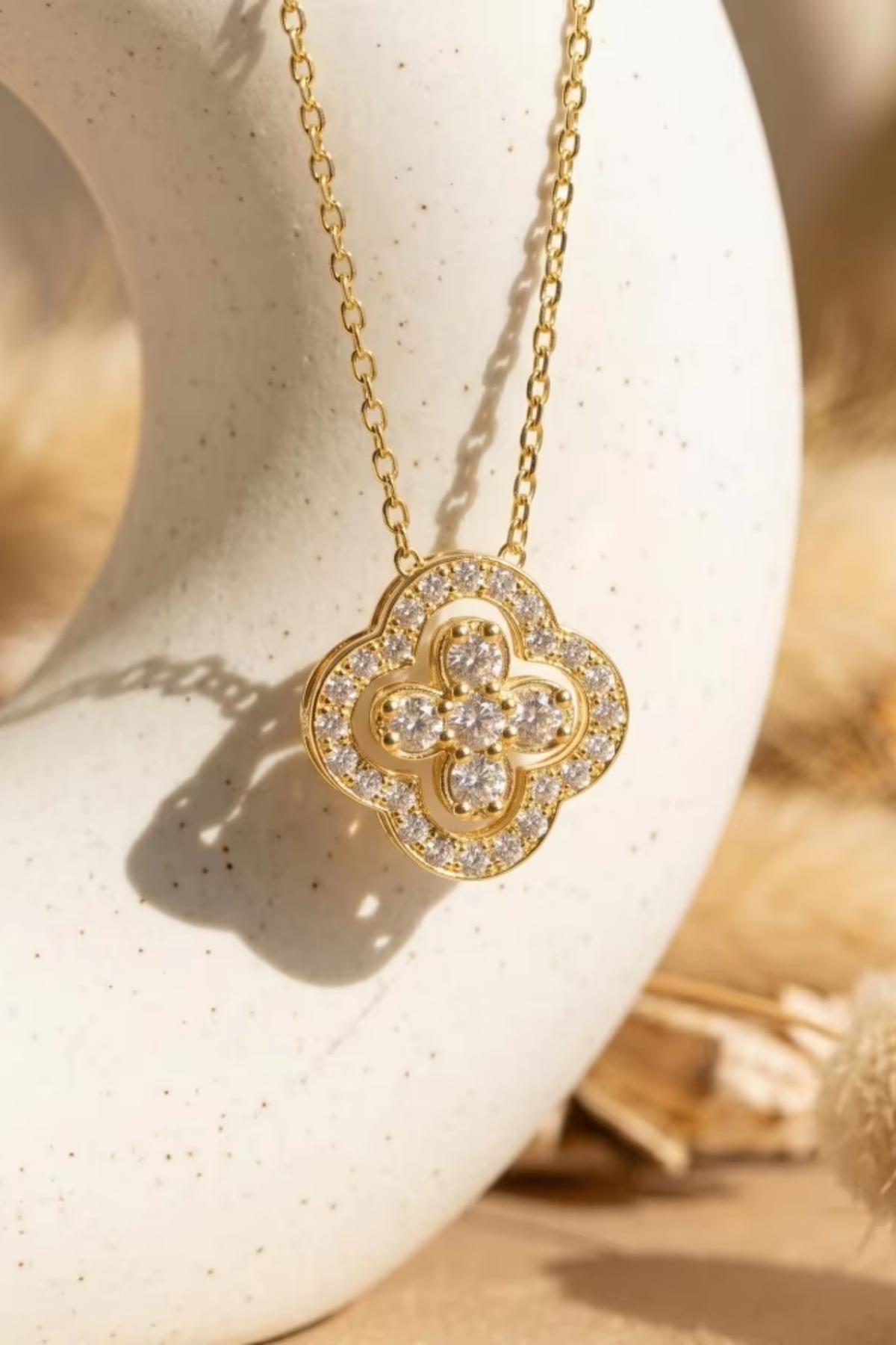 Fleur Crystal Necklace
