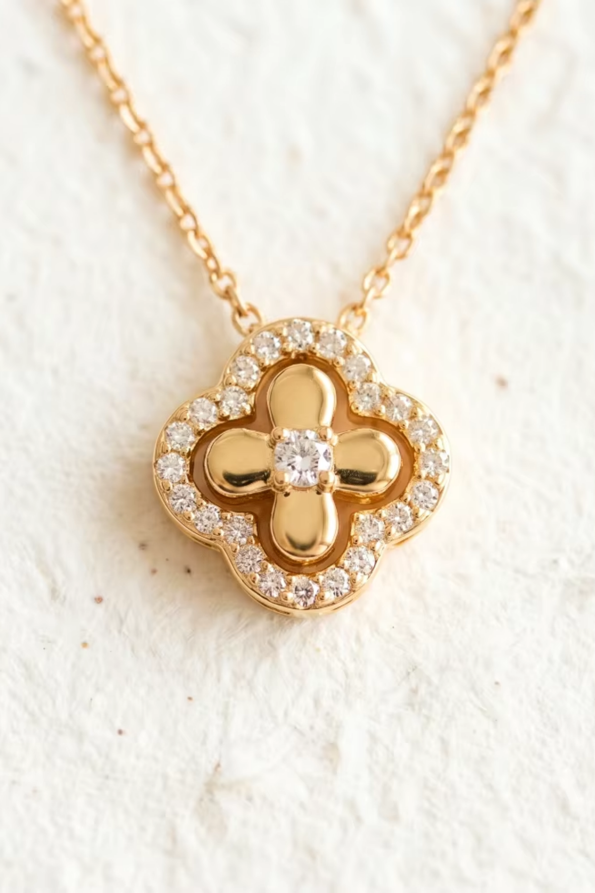Fleur Crystal Necklace