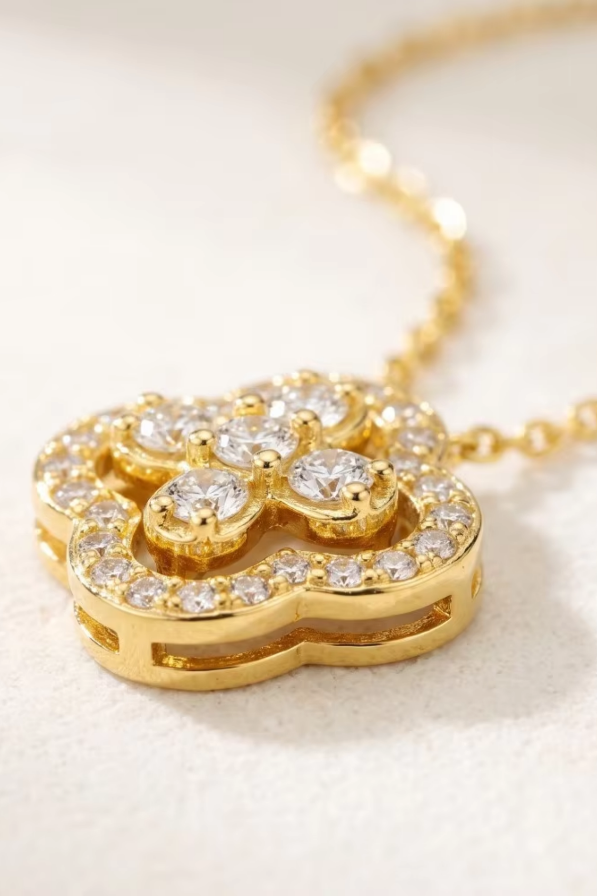Fleur Crystal Necklace