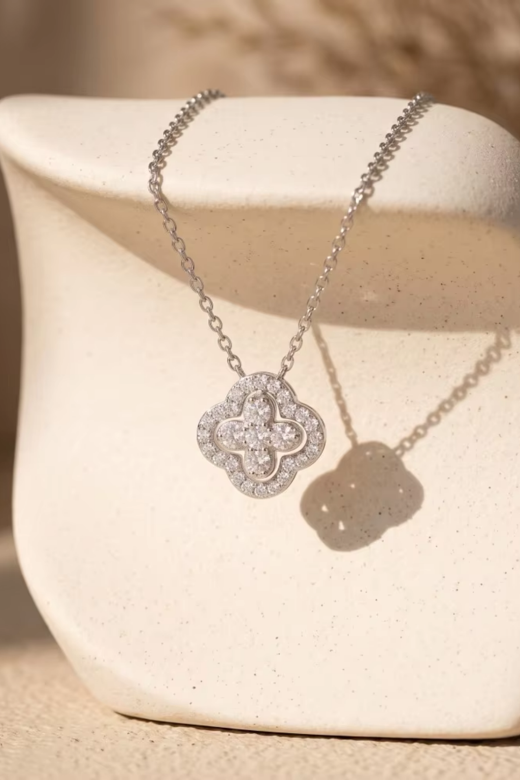 Fleur Crystal Necklace