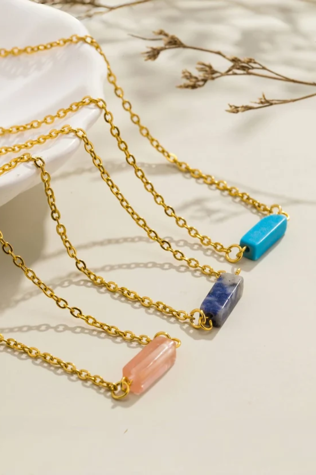 Elara Stone Necklace