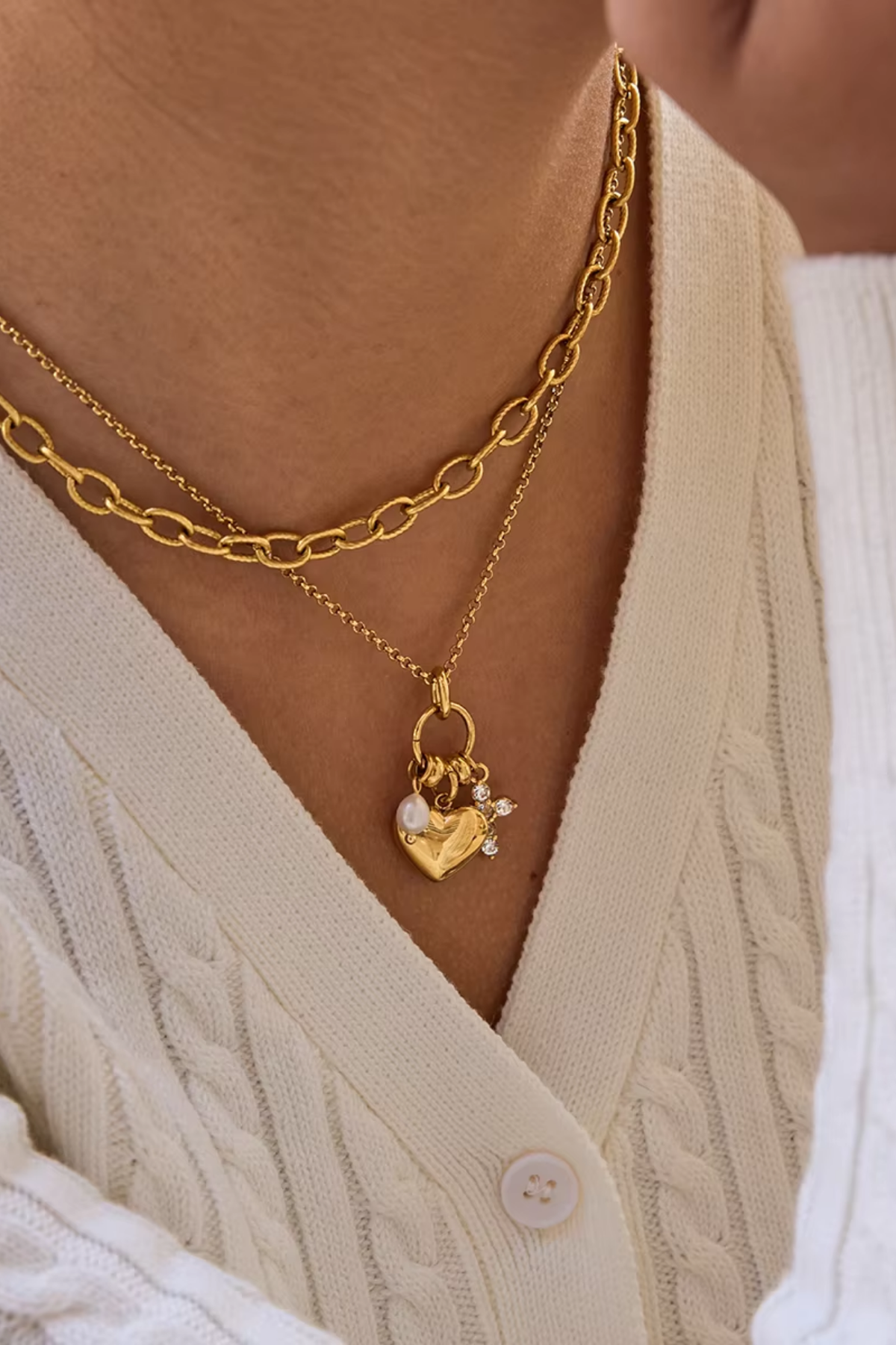 Amora Charm Necklace