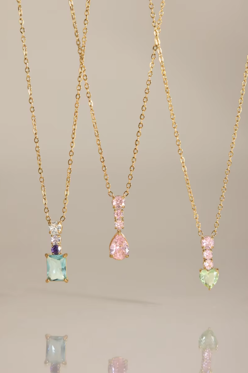 Luna Gemstone Necklace