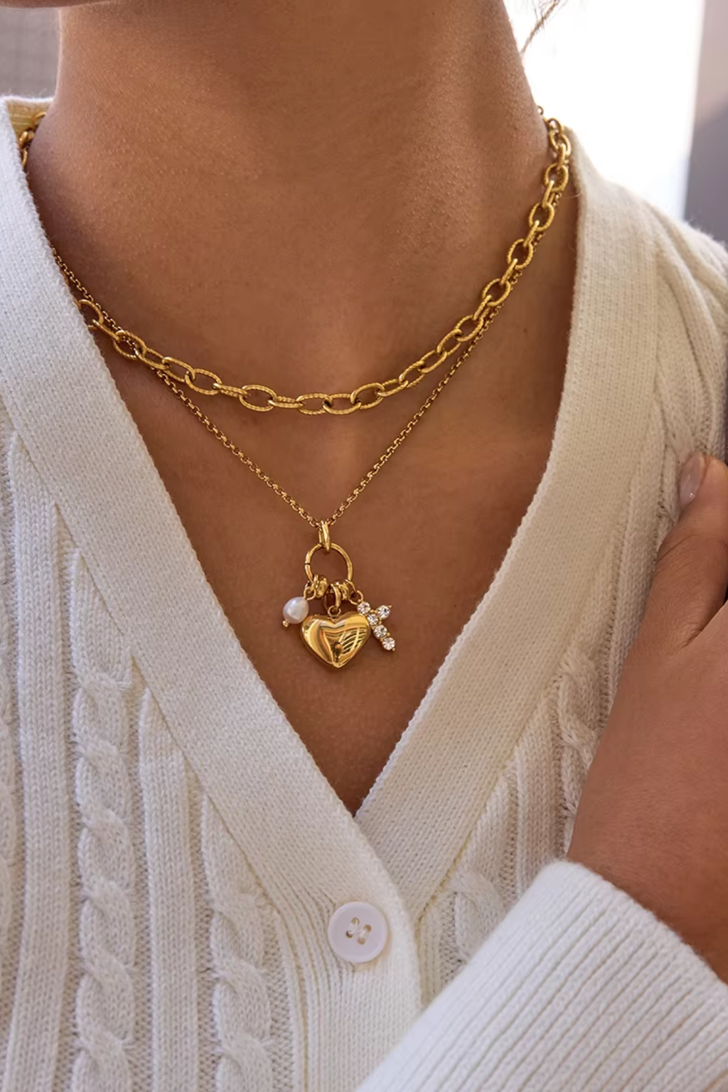 Amora Charm Necklace