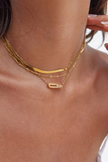 Aurelle Bar Necklace