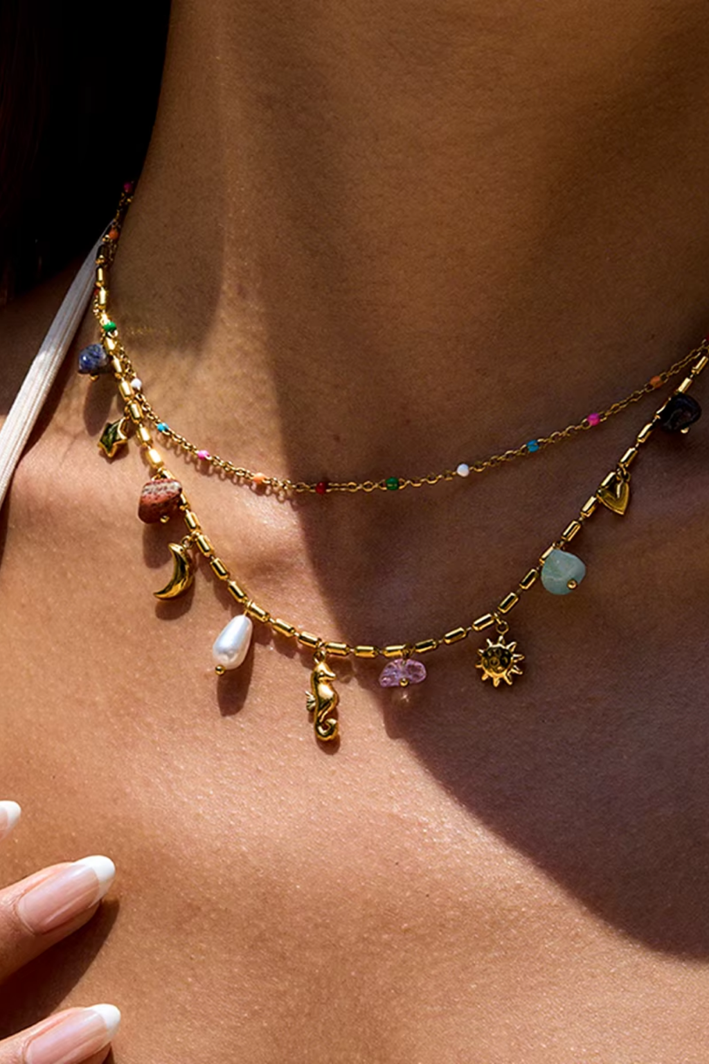 Solana Charm Necklace