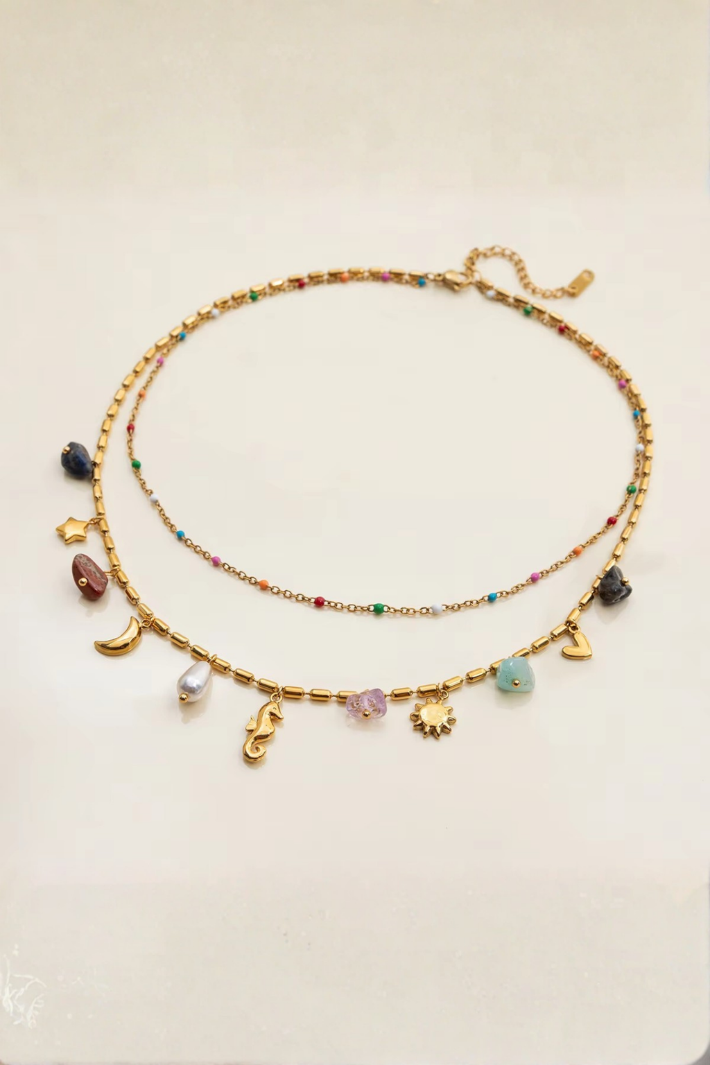 Solana Charm Necklace