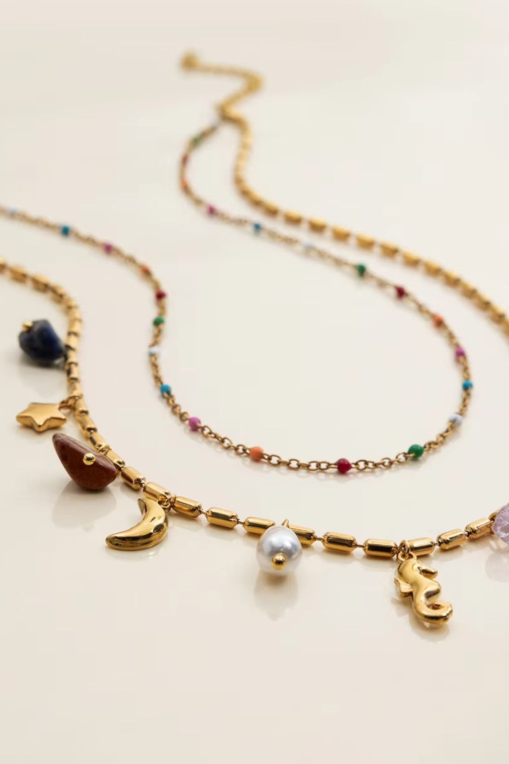 Solana Charm Necklace
