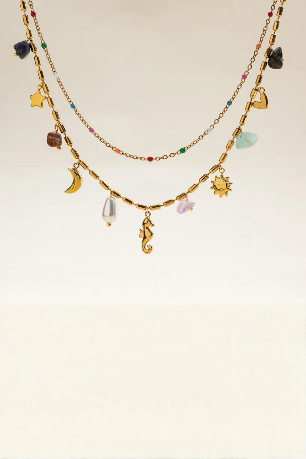 Solana Charm Necklace