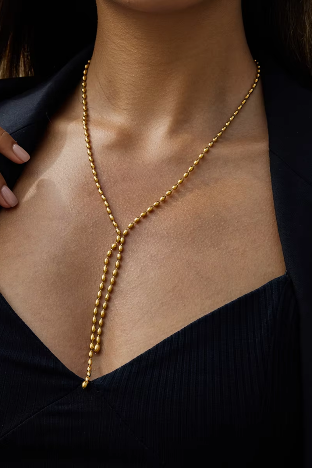 Solène Drop Necklace