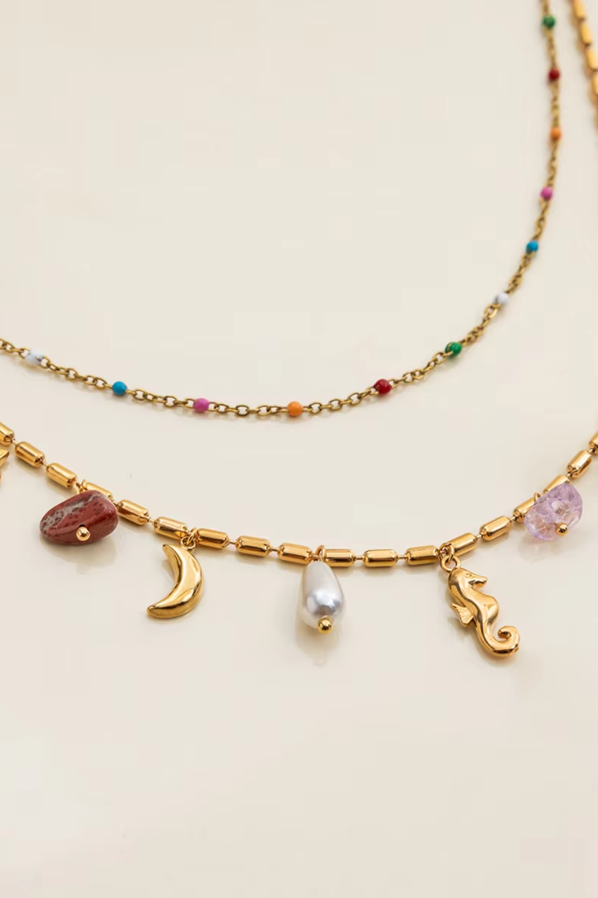 Solana Charm Necklace