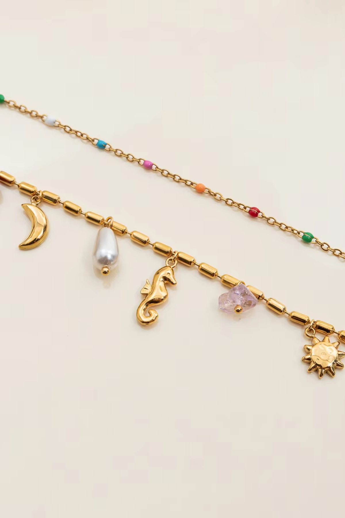 Solana Charm Necklace