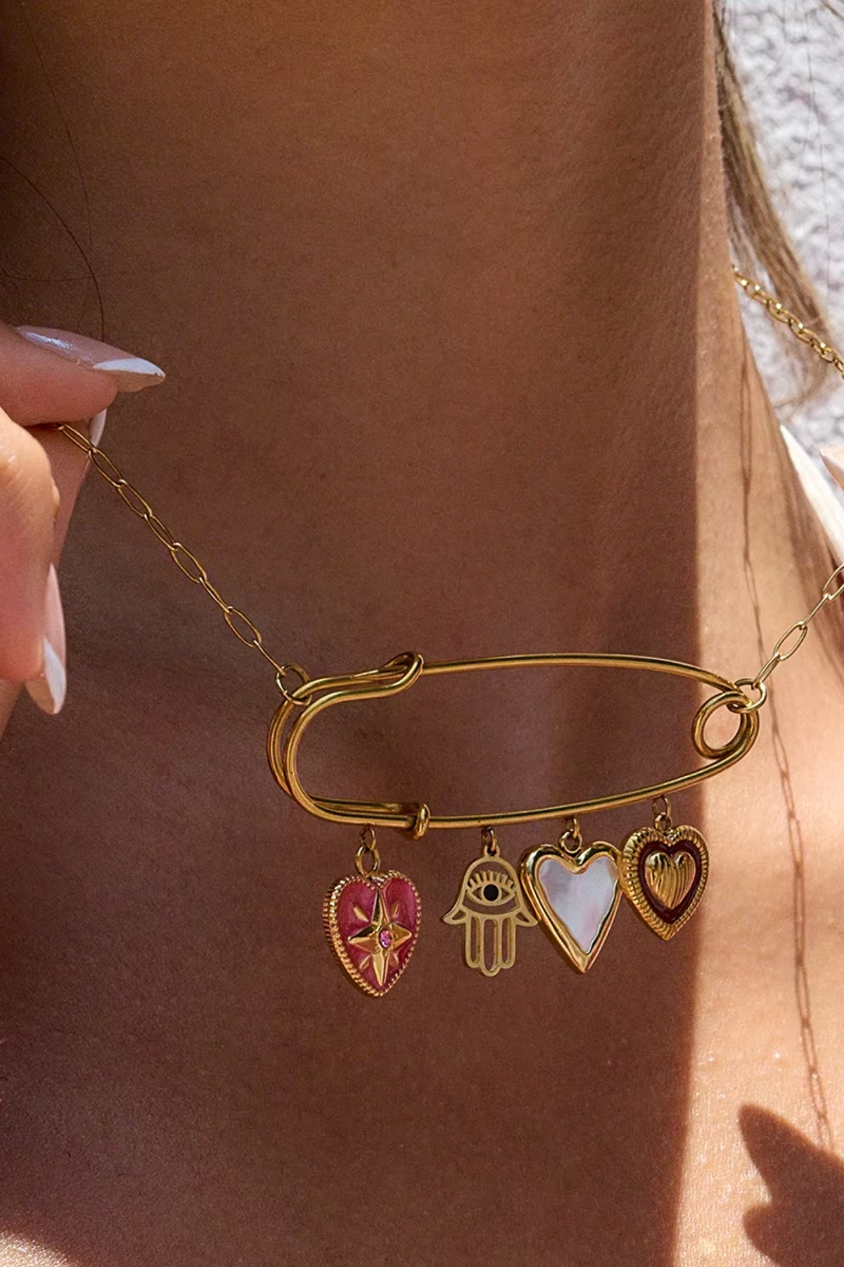 Amulette Charm Necklace