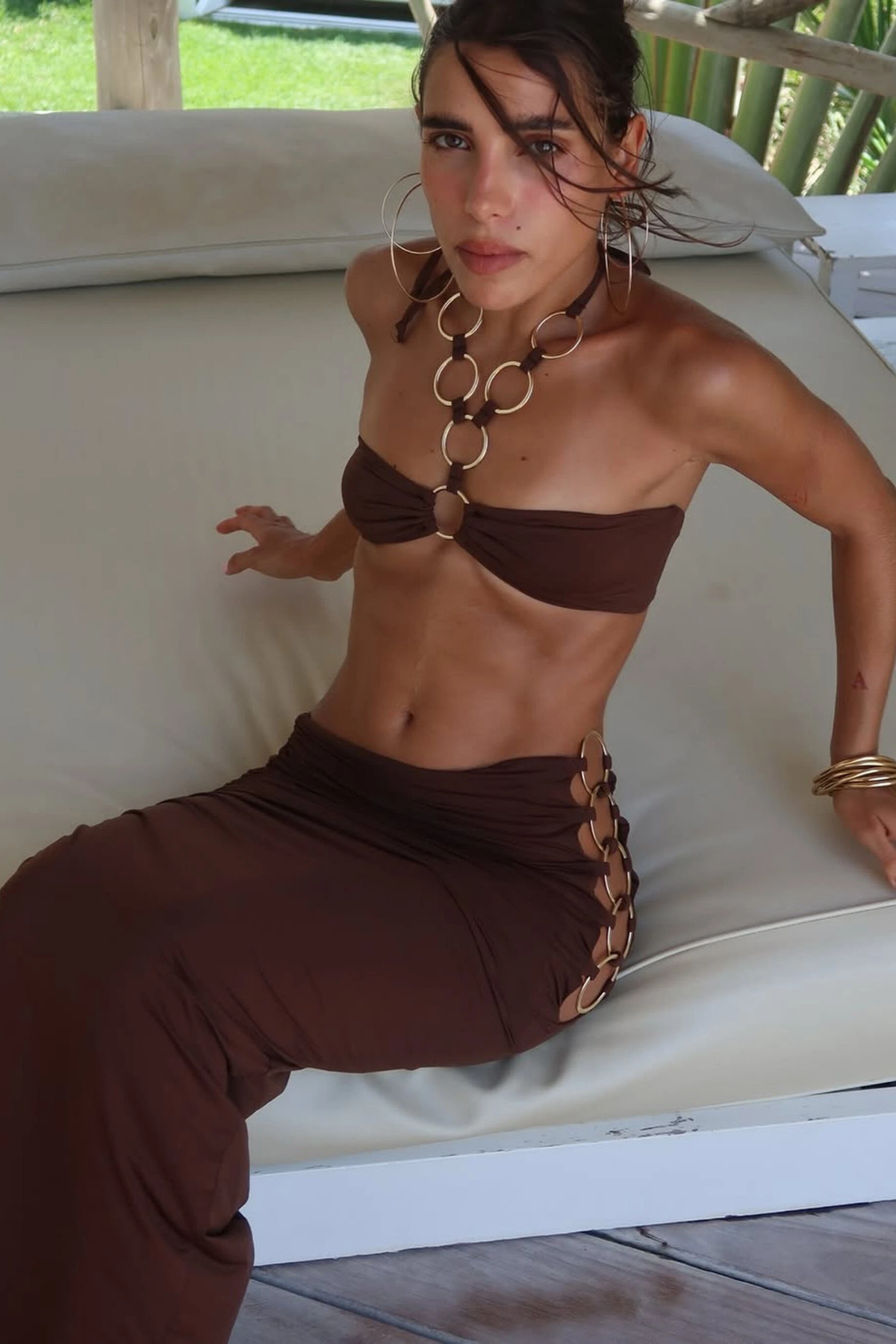 AMELIE BROWN - BIKINI SET (3PC)