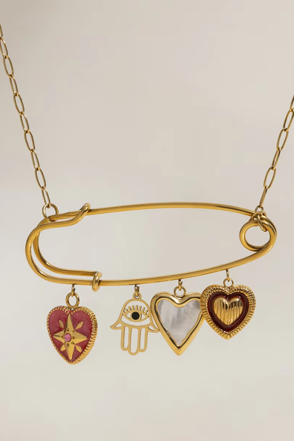 Amulette Charm Necklace