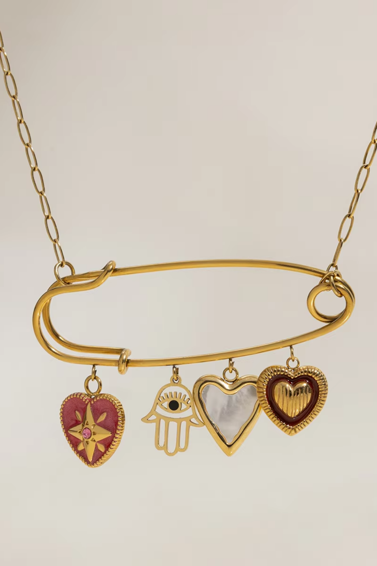 Amulette Charm Necklace