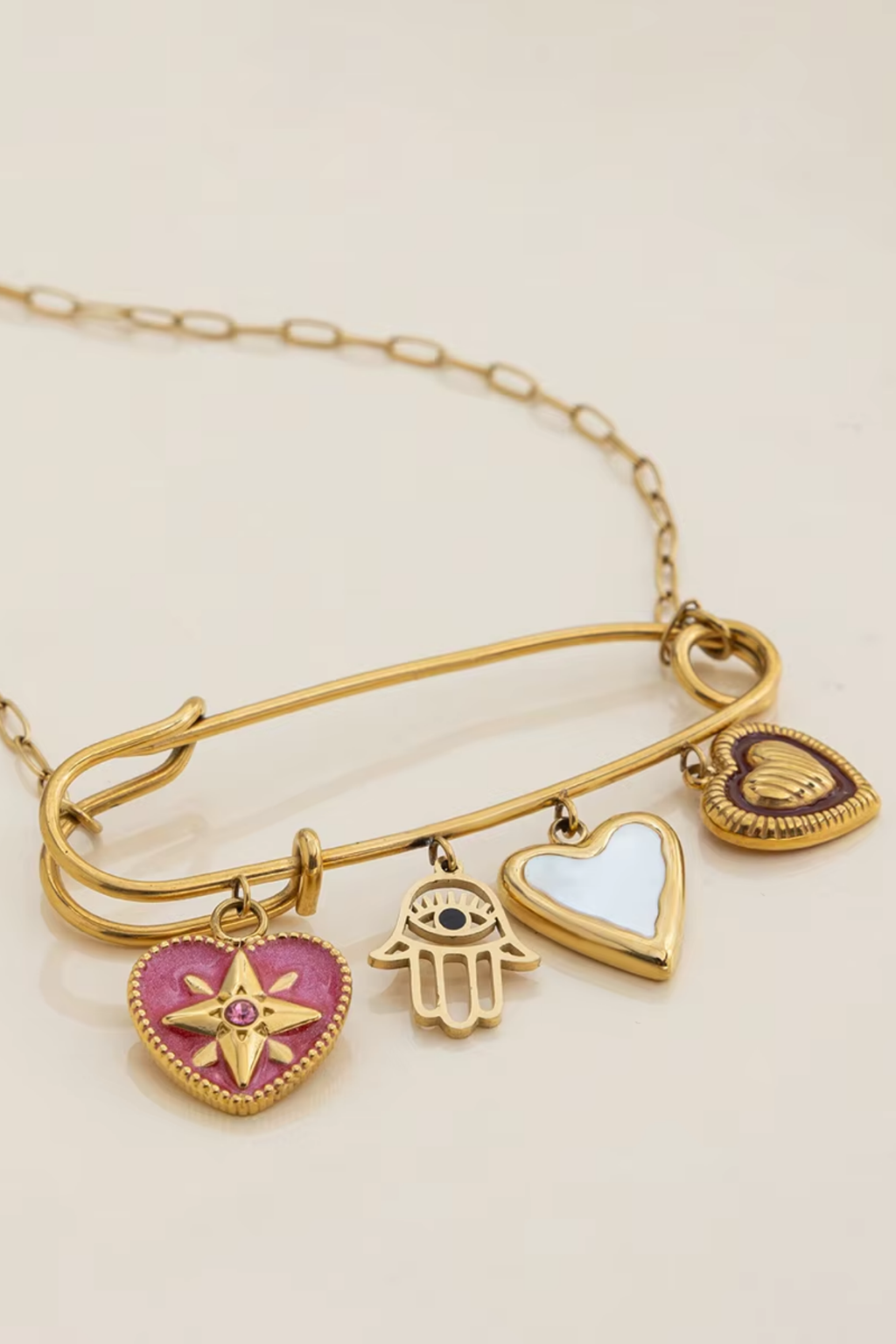 Amulette Charm Necklace