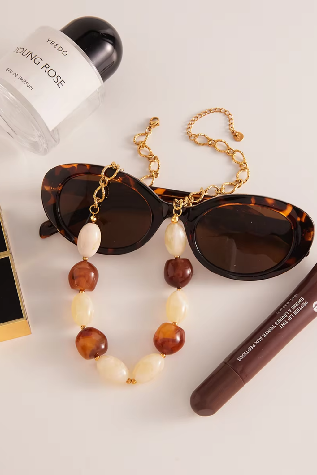 Amber & Ivory Necklace