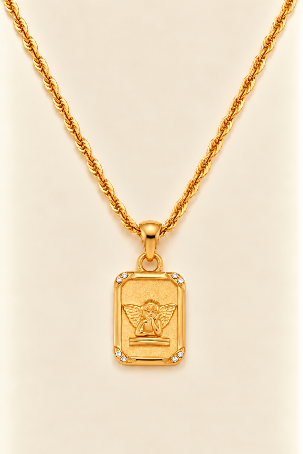 Celeste Angel Necklace